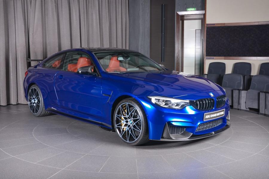BMW M4 Coupe Individual in San Marino Blue by Abu Dhabi Motors '2017
